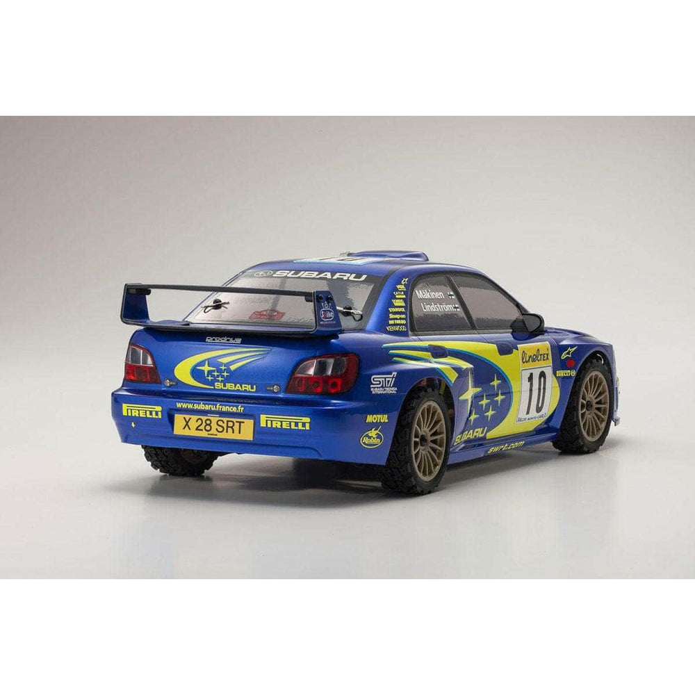 Caloosa Trains And Hobbies R/C Electric Touring Car KYO34481T1, Kyosho Fazer Mk2 FZ02 2002 Subaru Impreza STI WRC 1/10 Electric RTR w/Syncro KT-231P+ 2.4GHz Radio