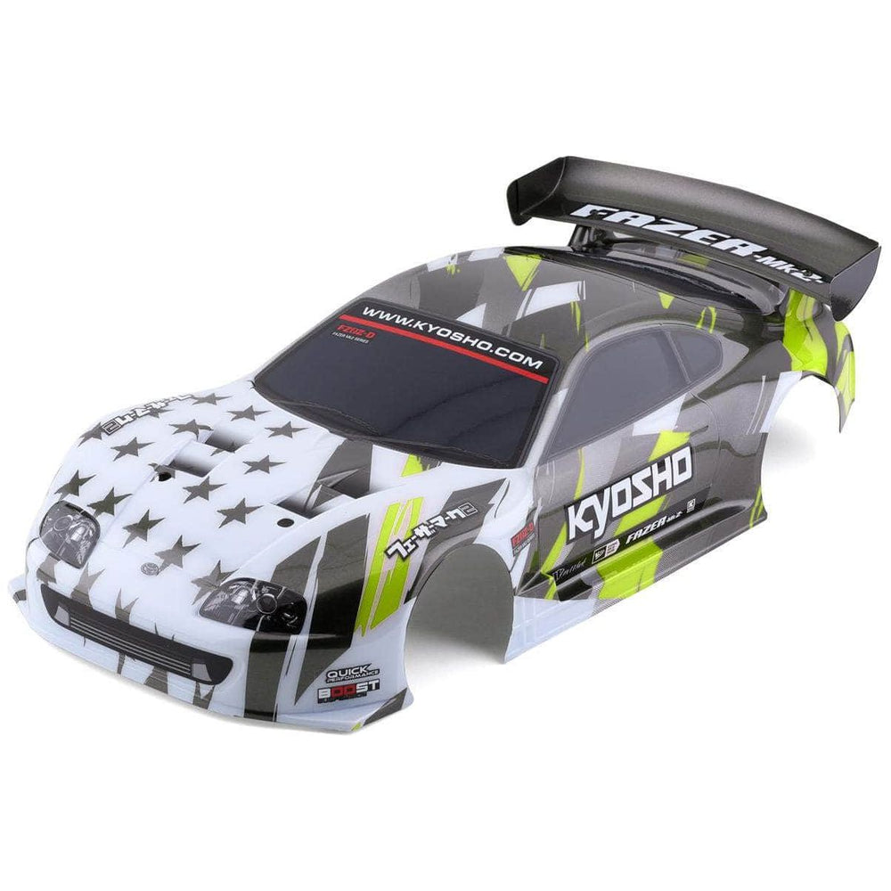 Caloosa Trains And Hobbies KYOSHO Parts & Accessories KYOFAB605, Kyosho Toyota Supra Body Set (Clear)