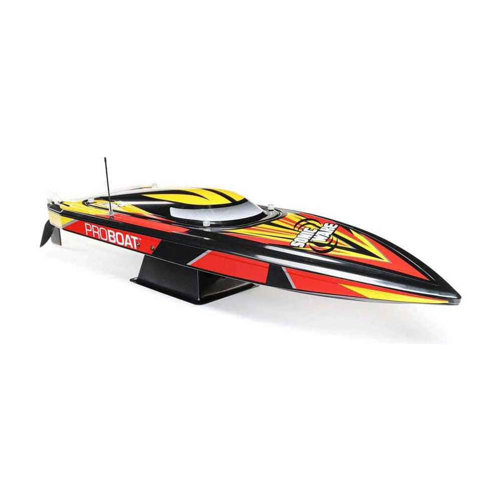 Caloosa Trains And Hobbies R/C Boat PRB08032V2T1, Pro Boat Sonicwake 36" Self-Righting RTR Deep-V Brushless Boat (Black) w/Spektrum SLT3 2.4GHz Radio