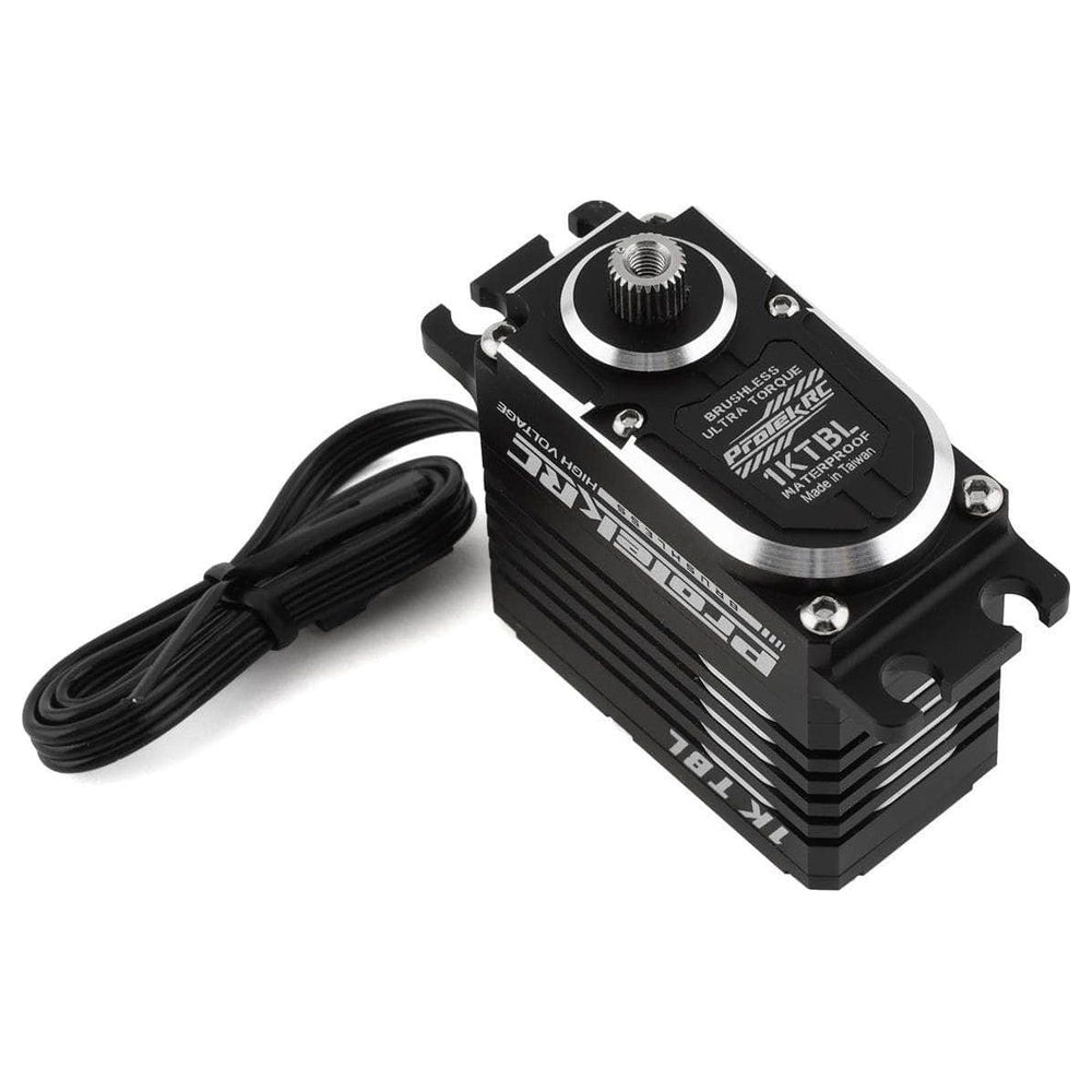 Caloosa Trains And Hobbies Servo PTK-1KTBL, ProTek RC 1KTBL Black Label Ultra High Torque Brushless Waterproof Crawler Servo (High Voltage/Metal Case) (Digital)