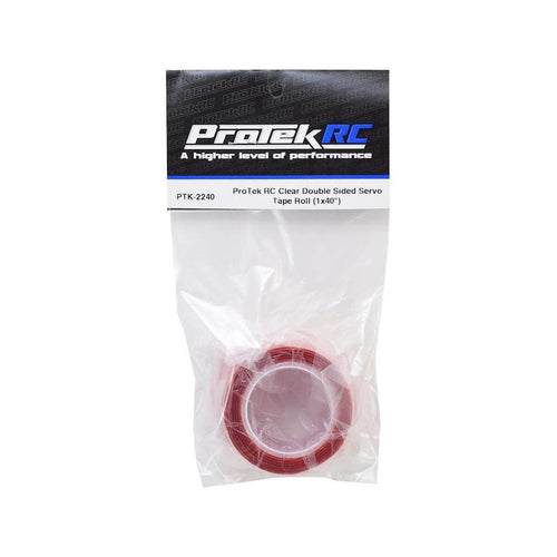 Caloosa Trains And Hobbies ProTek RC Parts & Accessories PTK-2240, ProTek RC Clear Double Sided Servo Tape Roll (1x40")