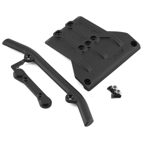 Caloosa Trains And Hobbies RPM R/C Vehicles, Parts & Accessories RPM70982, RPM Traxxas Sledge Front Bumper & Skid Plate (Black)