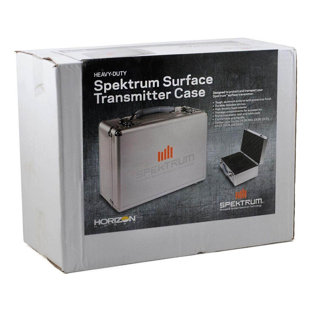 Caloosa Trains And Hobbies Spektrum Parts & Accessories SPM6713, Spektrum RC Aluminum Surface Transmitter Case