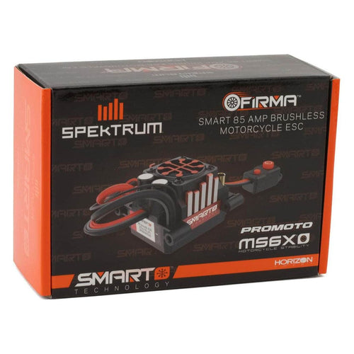 Caloosa Trains And Hobbies RC Parts & Accessories SPMXMXE85, Spektrum RC Firma 85A Promoto-MX Brushless Smart ESC