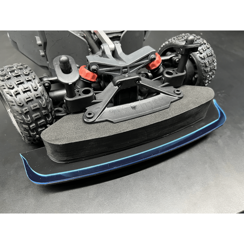 Caloosa Trains And Hobbies Arrma Parts & Accessories STP1191B, ARRMA Infraction 3S 1/9 Plastic Bottom Plate/ Bumper BLUE