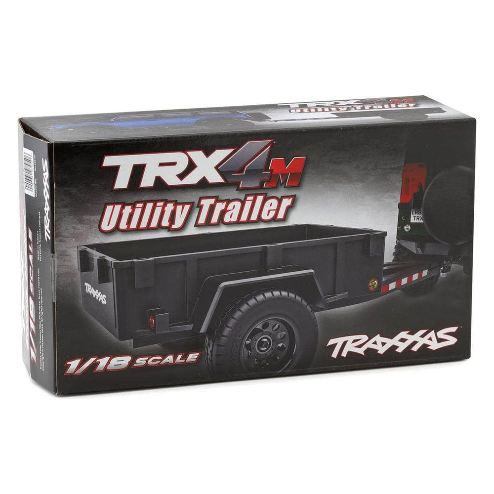 Caloosa Trains And Hobbies Traxxas Parts & Accessories TRA9795, Traxxas TRX-4M Utility Trailer w/Hitch