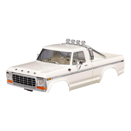 Caloosa Trains And Hobbies Traxxas Parts & Accessories White Traxxas Body, Ford F-150 Truck (1979)