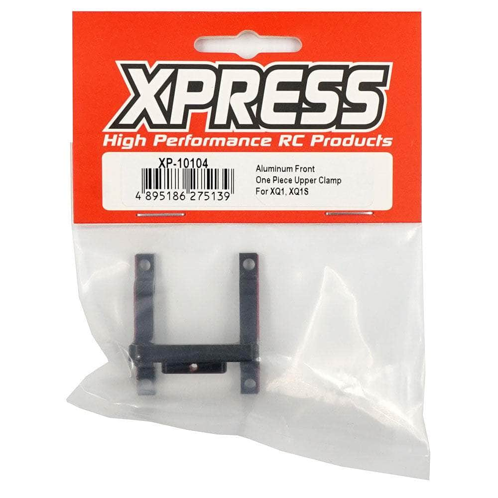 Caloosa Trains And Hobbies Xpress R/C Parts & Accessories XP-10104, Aluminum Front One Piece Upper Clamp For Execute Series