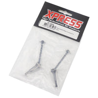 Caloosa Trains And Hobbies Xpress R/C Parts & Accessories XP-10244, Steel Universal Shaft 2pcs For Execute XQ1S XQ2S FT1S DR1S