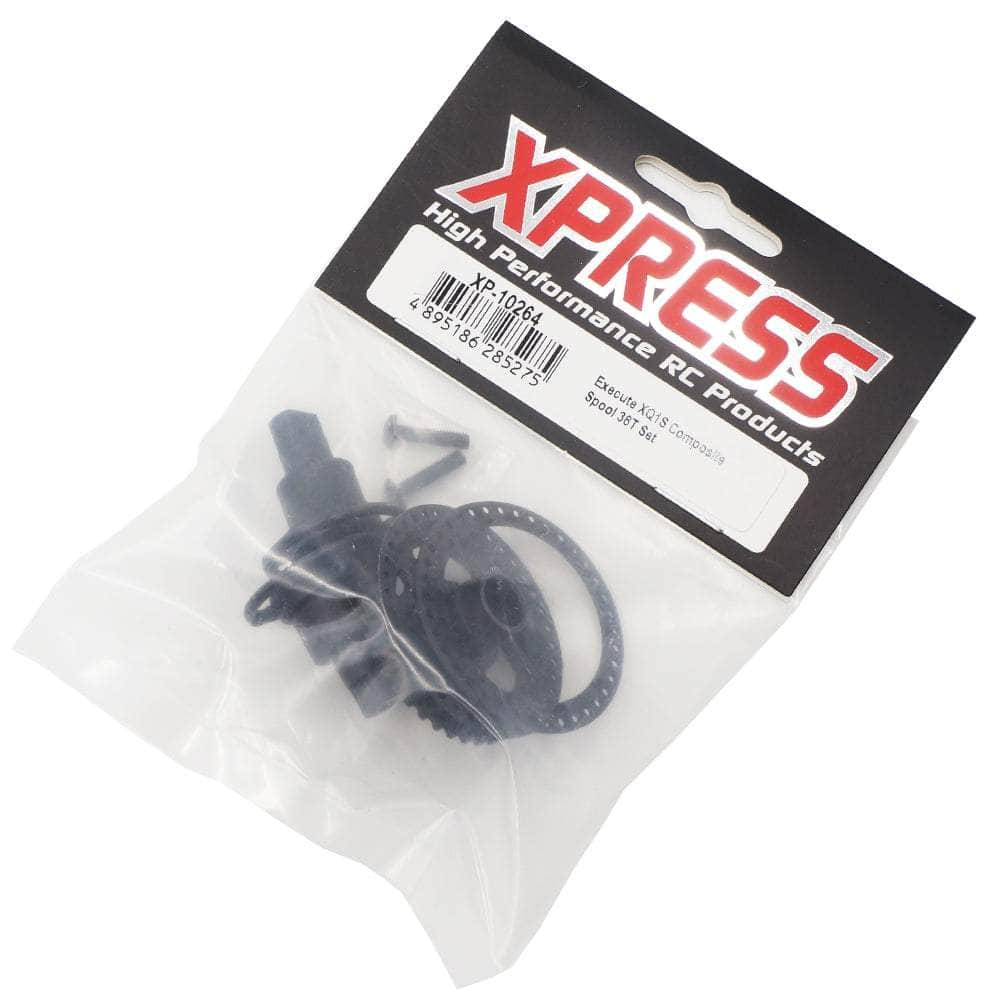 Caloosa Trains And Hobbies Xpress R/C Parts & Accessories XP-10264, Xpress Composite Spool 38T Set For Execute Series