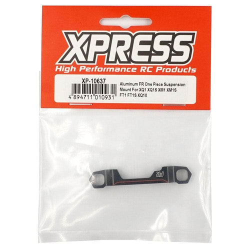 Caloosa Trains And Hobbies Xpress R/C Parts & Accessories XP-10637, Aluminum FR One Piece Suspension Mount For Xpress Execute Series