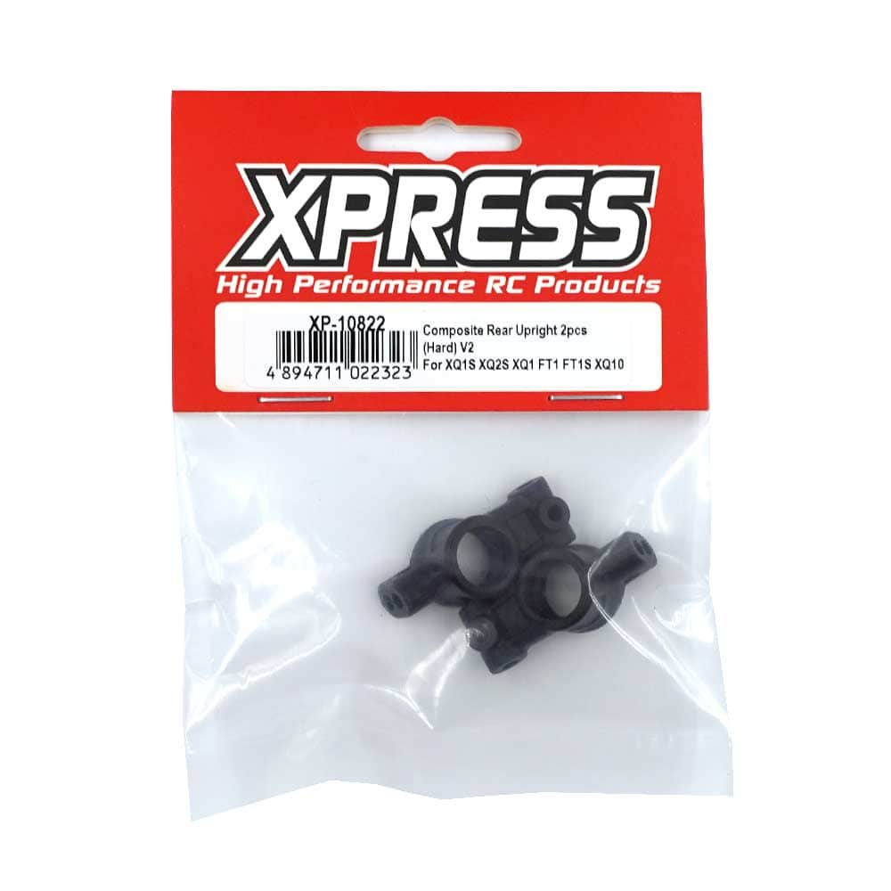 Caloosa Trains And Hobbies Xpress R/C Parts & Accessories XP-10822, Composite Rear Upright 2pcs (Hard) V2