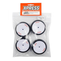 Caloosa Trains And Hobbies Xpress R/C Parts & Accessories XP-40255, XPRESS Competition 36s Pre-Glued Wheel Set For 1/10 Touring