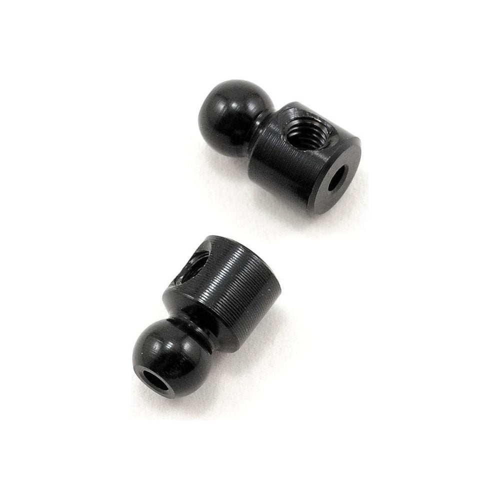 Caloosa Trains And Hobbies XRAY Parts & Accessories XRA303431-K, XRAY 4.9mm Aluminum Ball End Set (Black) (2)