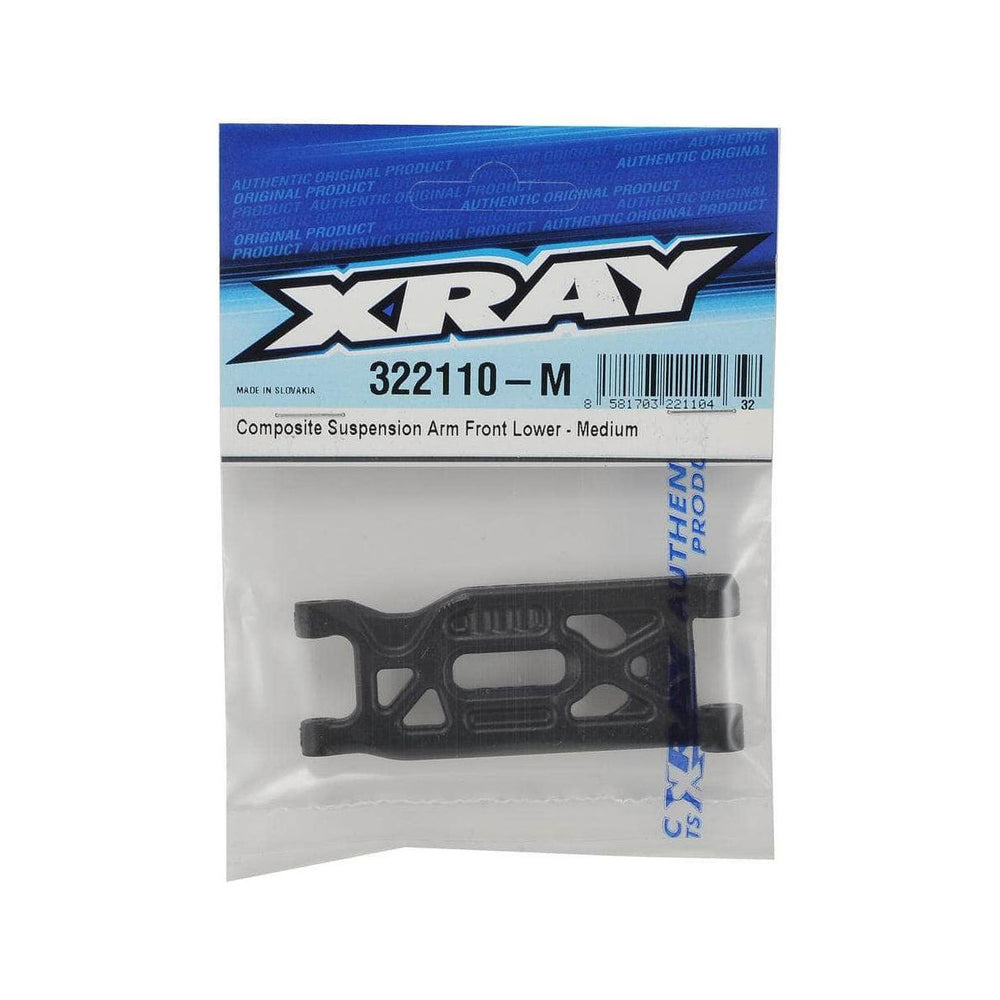 Caloosa Trains And Hobbies XRAY Parts & Accessories XRA322110-M, XRAY XB2 Composite Lower Front Suspension Arm (Medium)