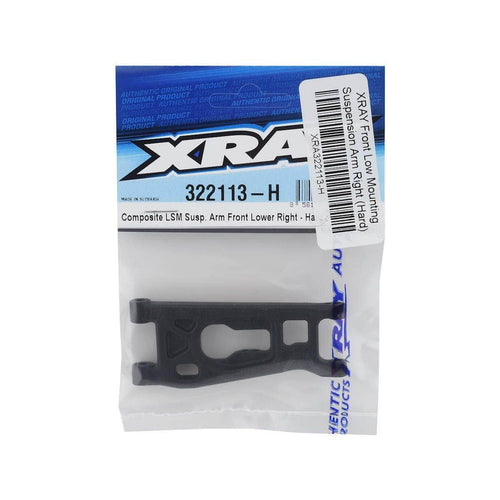 Caloosa Trains And Hobbies XRAY Parts & Accessories XRA322113-H, XRAY XB2 Front Right Low Mounting Suspension Arm (Hard)