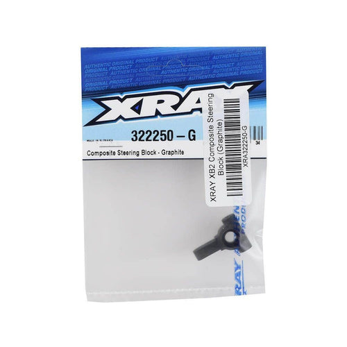 Caloosa Trains And Hobbies XRAY Parts & Accessories XRA322250-G, XRAY XB2 Composite Steering Block (Graphite)