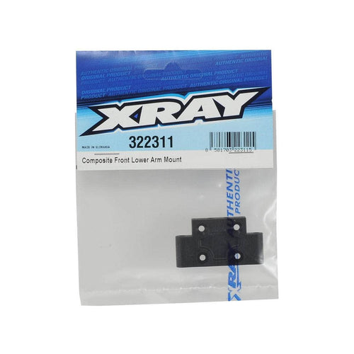 Caloosa Trains And Hobbies XRAY Parts & Accessories XRA322311, XRAY XB2 Composite Front Lower Arm Mount