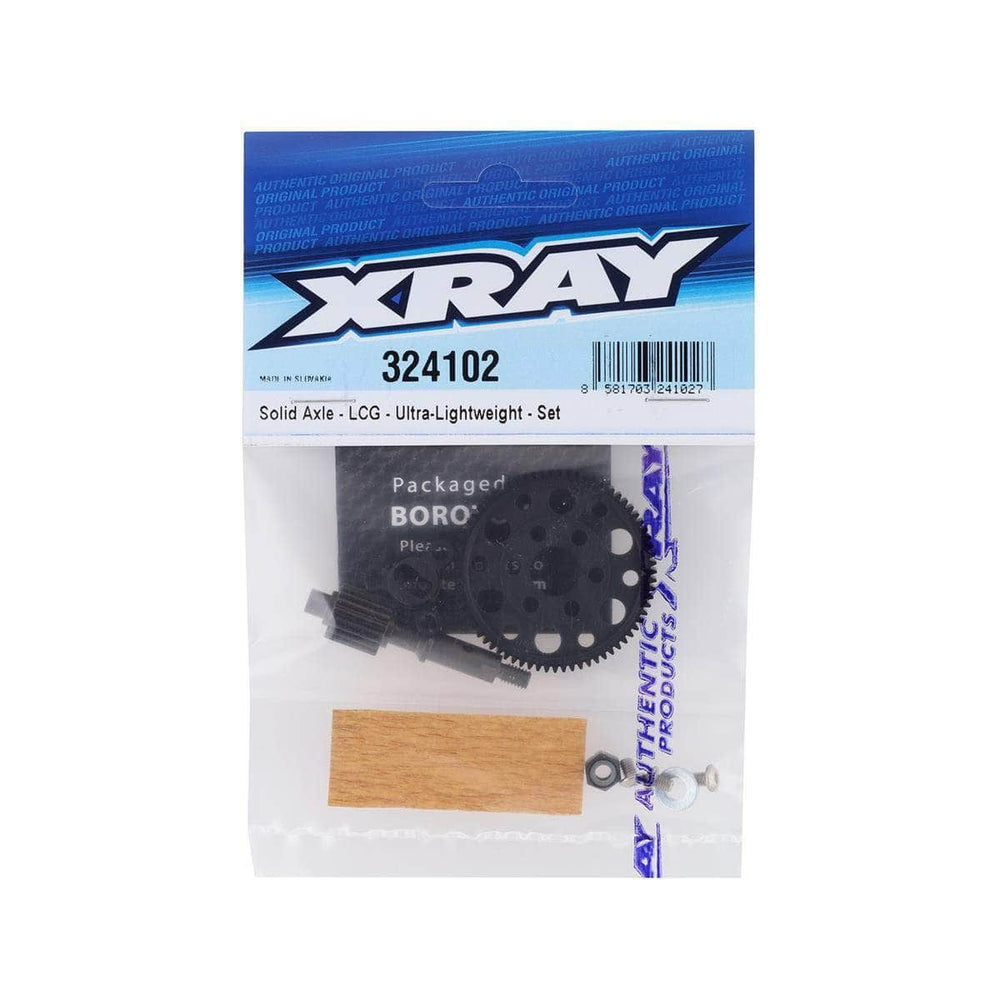 Caloosa Trains And Hobbies XRAY Parts & Accessories XRA324102, XRAY XB2 2021 Lightweight LCG Solid Axle Set