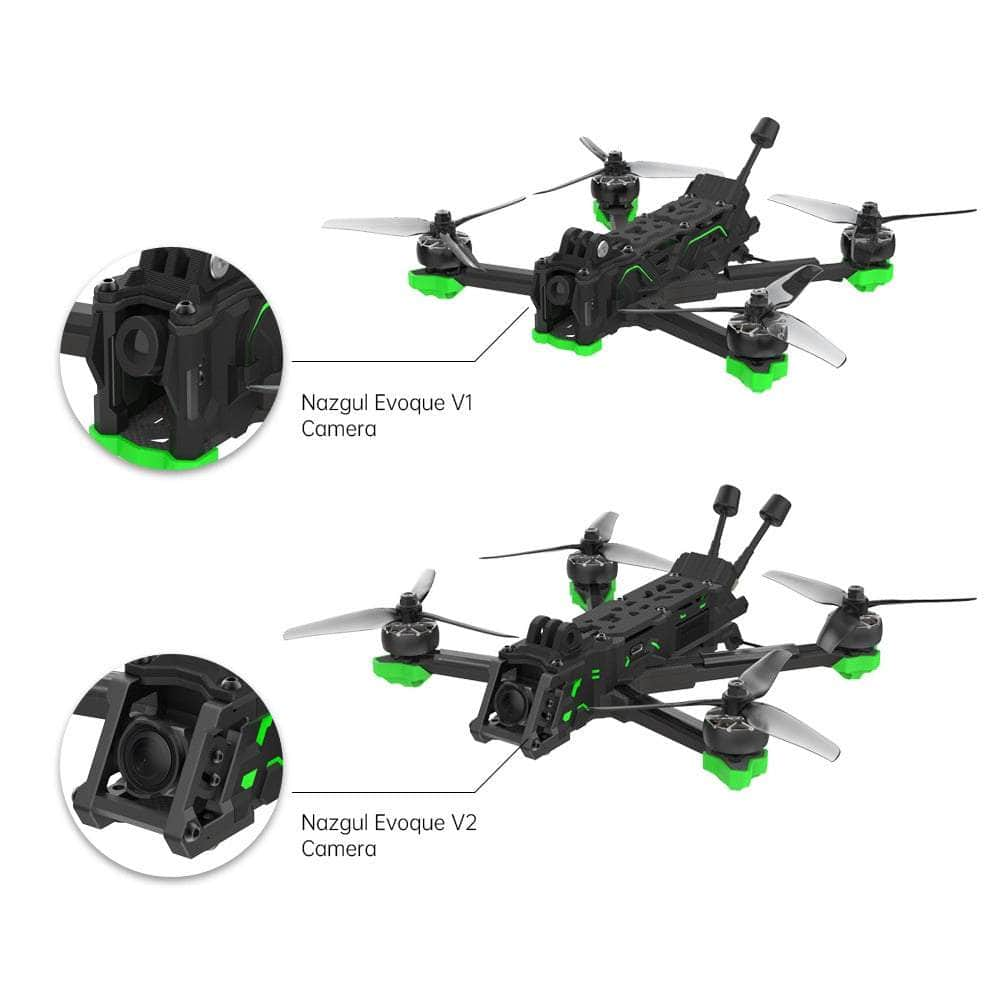 iFlight Nazgul Evoque F5D V2 HD O3 Deadcat 5" Freestyle Frame Kit w/ LED Side Plates