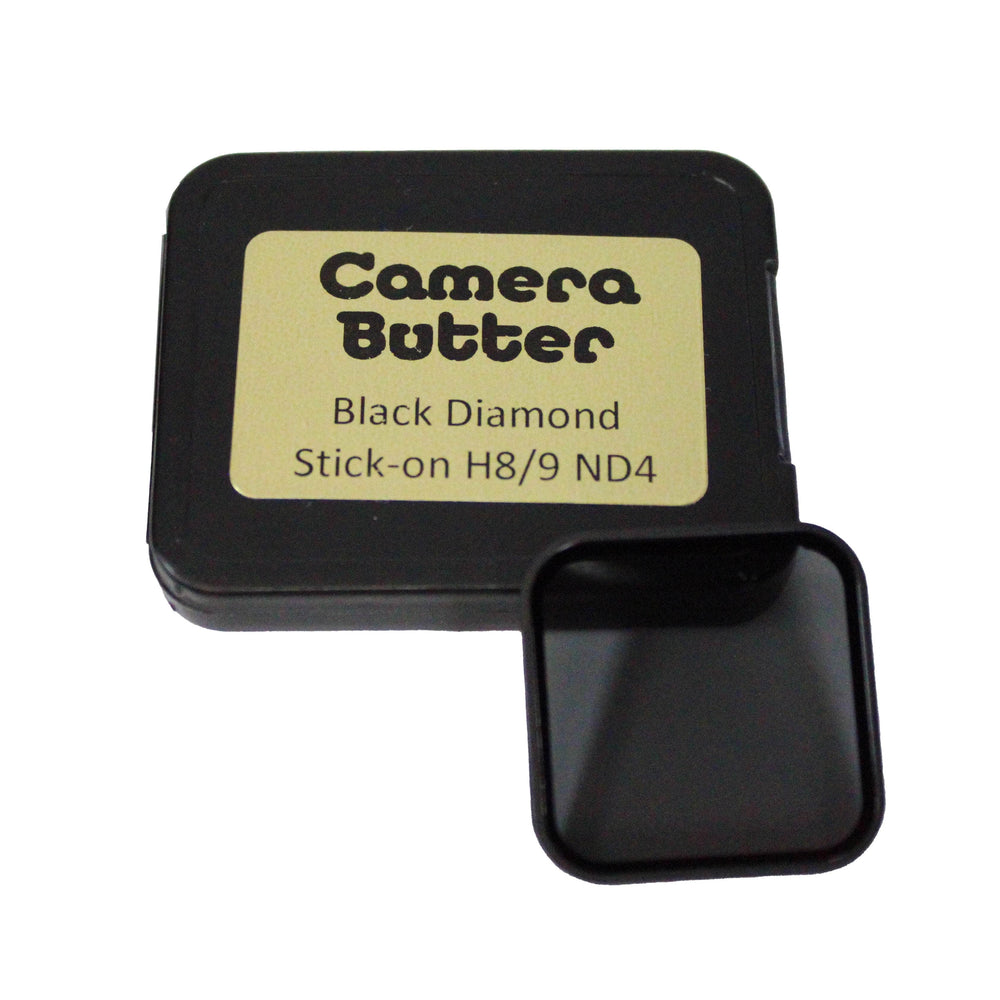 CAMERABUTTER Camera ACC ND4 Camera Butter Stick-on Black Diamond ND filter for Hero 8/9 - Choose your ND