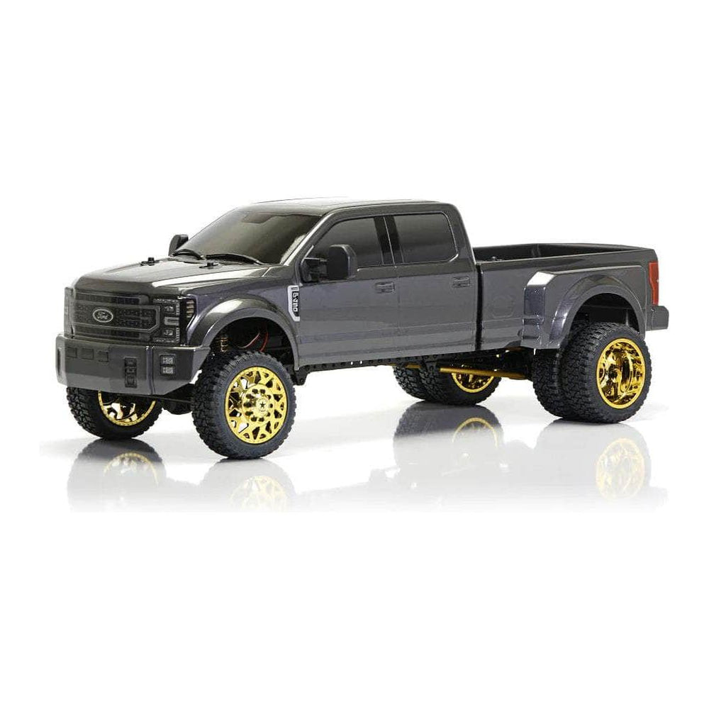 CEG8984, Ford F450 American Force Wheel and Fury Tire 1/10 4WD RTR (Blue Galaxy) Custom Truck DL- Series