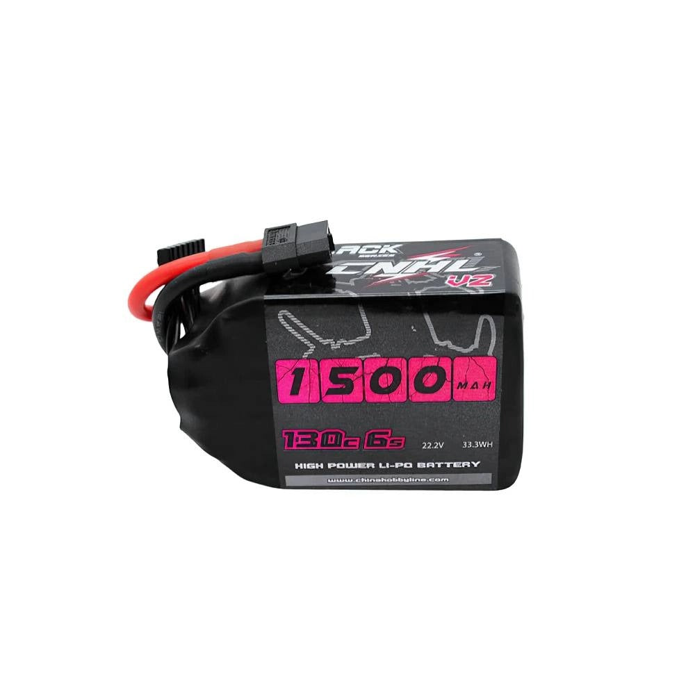 CNHL Black Series V2.0 1500mAh 22.2V 6S 130C LiPo Battery - XT60