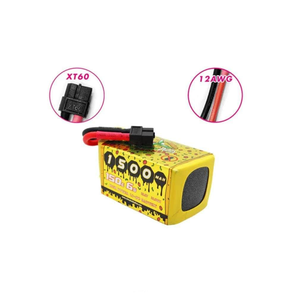 CNHL Speedy Pizza Series Pro 1500mAh 22.2V 6S 150C LiPo Battery - XT60