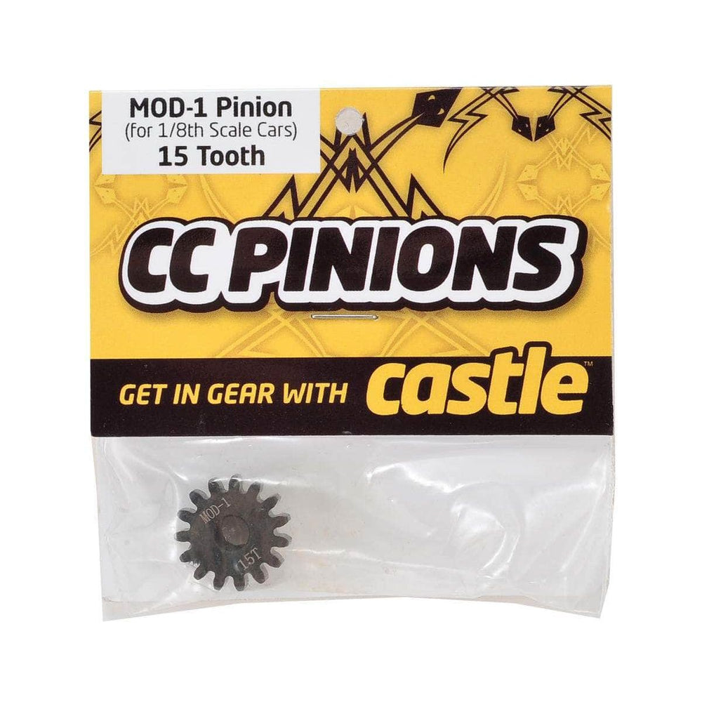 CSE010-0065-09, Castle Creations Mod 1 Pinion Gear w/5mm Bore (15T)