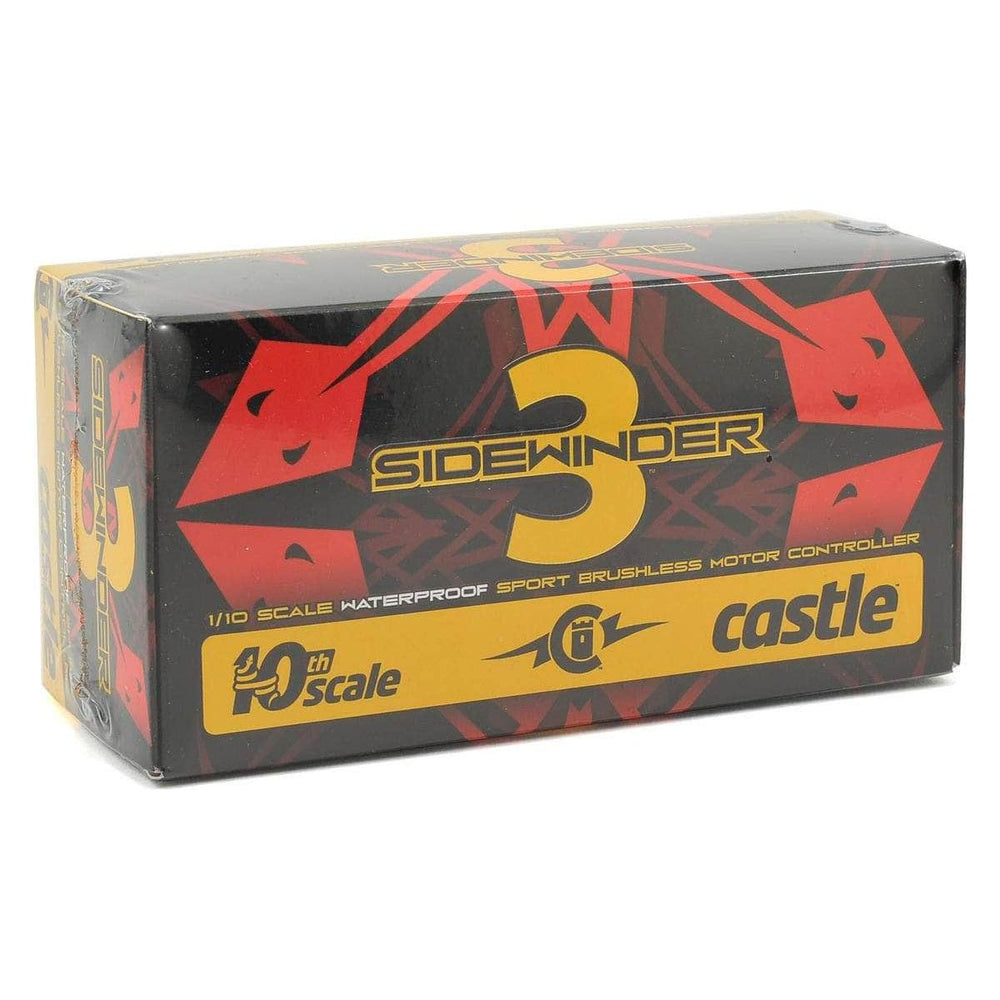 CSE010-0115-00, Castle Creations Sidewinder 3 Waterproof 1/10 Sport ESC