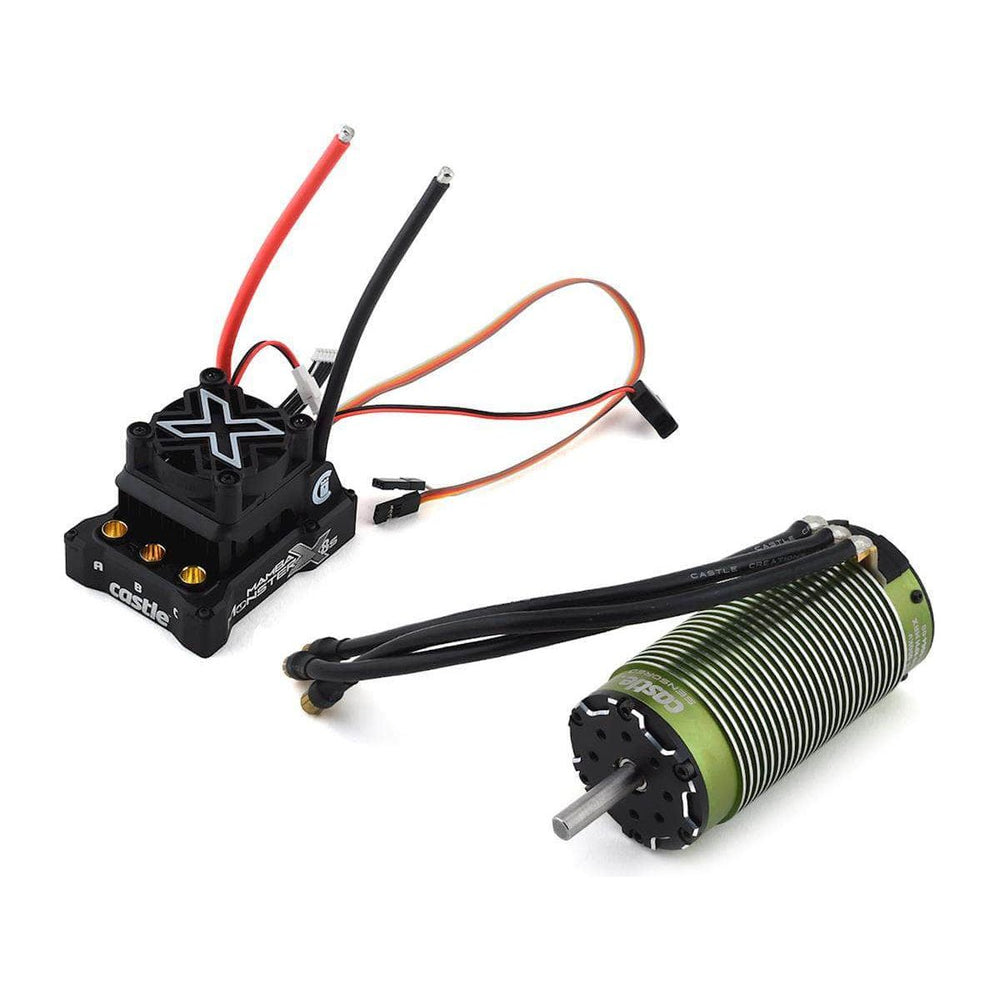 CSE010-0165-01, Castle Creations Mamba Monster X 8S 1/6 ESC/Motor Combo w/2028 Sensored Motor (800kV)