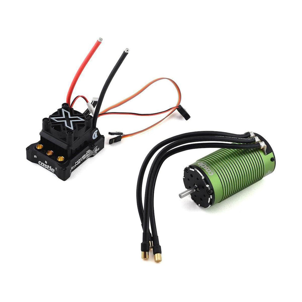 CSE010016502, Castle Creations Mamba Monster X 8S 1/6 ESC/Motor Combo w/1717 Sensored Motor (1650kV)