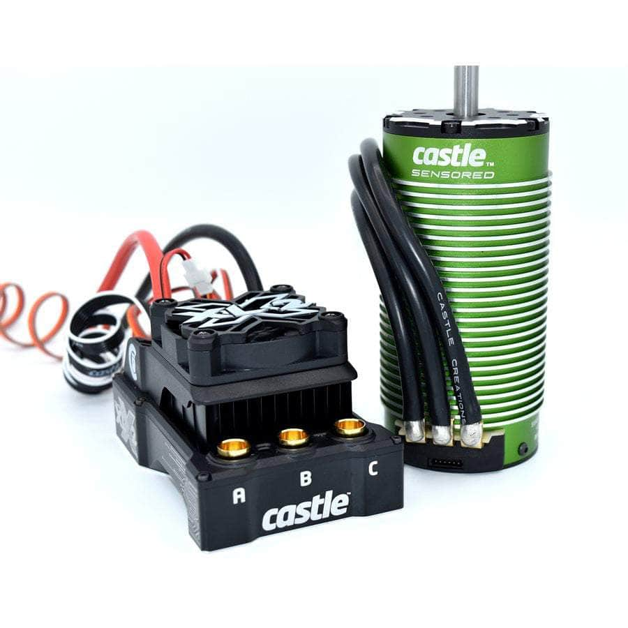 CSE010-0167-01, Castle Creations Mamba XLX 2 1/5 Sensored Brushless ESC/Motor Combo (800Kv) w/2028 Motor