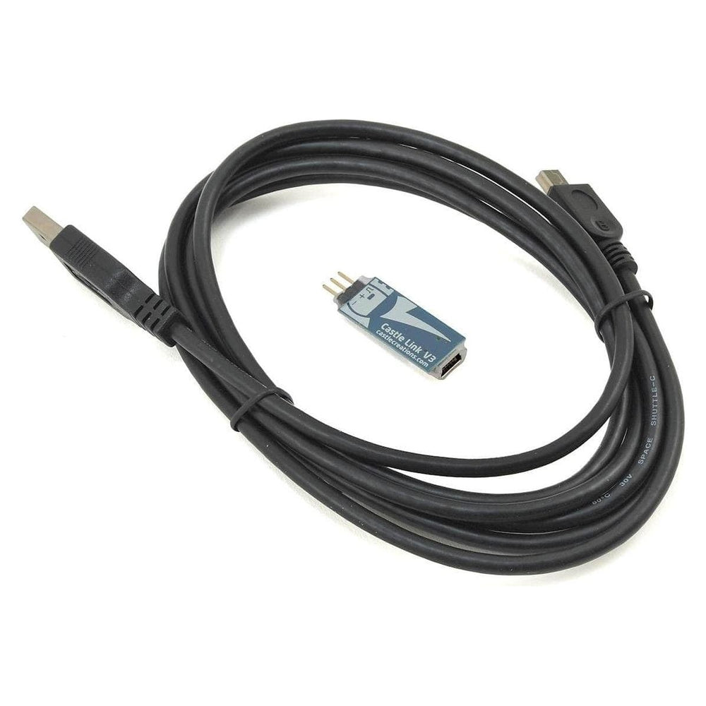 CSE011-0119-00, Castle Creations Castle Link V3 USB Programmer Adapter