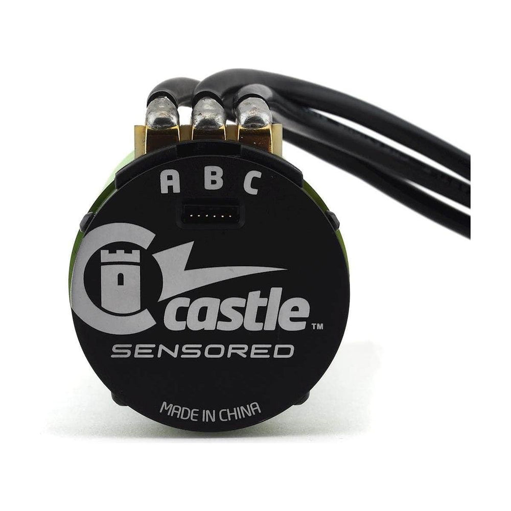 CSE060-0064-00, Castle Creations 2028 Extreme 1/5 Scale Sensored Brushless Motor (800Kv)