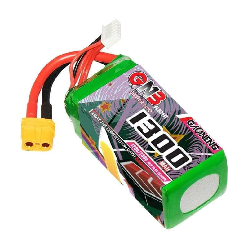 Gaoneng GNB 14.8V 4S 1300mAh 120C LiPo Battery - XT60