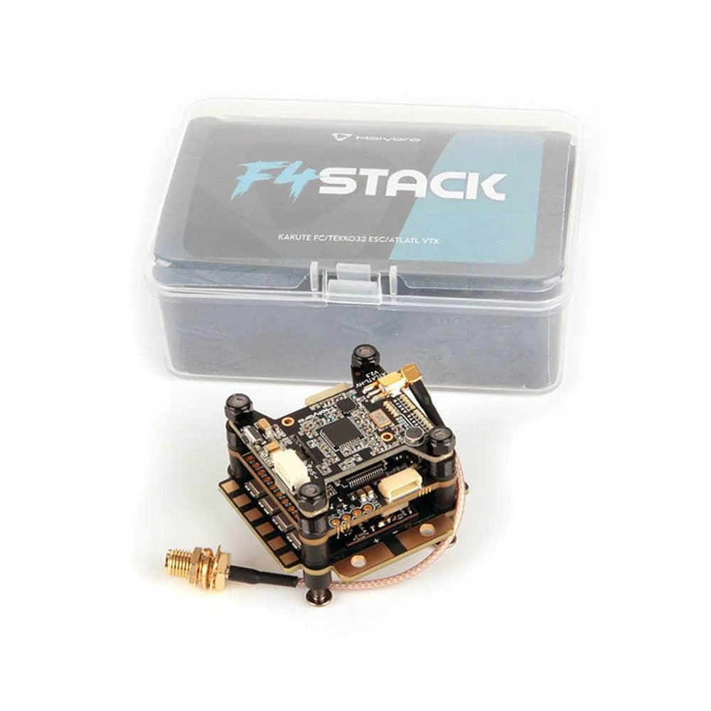 Holybro Kakute F4 HD V2.4 4-6S 30x30 Stack/Combo (F405 FC/ 50A F4 32bit 4in1 ESC & Atlatl HV V2 800mW VTX)