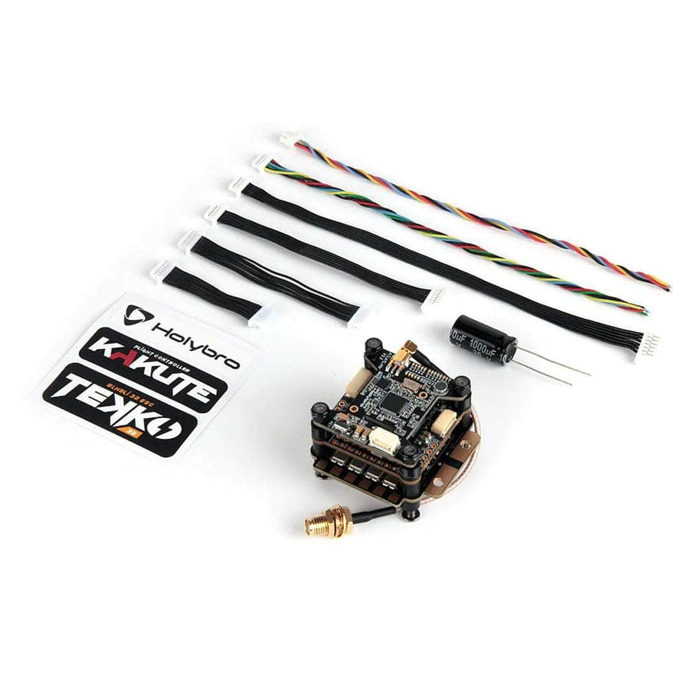 Holybro Kakute F4 HD V2.4 4-6S 30x30 Stack/Combo (F405 FC/ 50A F4 32bit 4in1 ESC & Atlatl HV V2 800mW VTX)