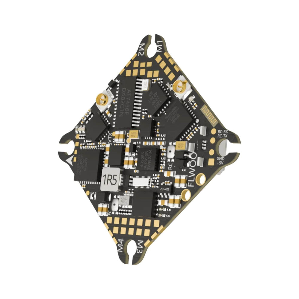 Flywoo GOKU Versatile F405 1-2S AIO Whoop/Toothpick Flight Controller (w/12A 8Bit 4in1 ESC & 400mW VTX) - ELRS 2.4GHz