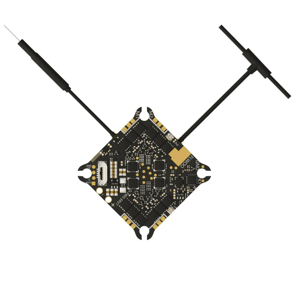 Flywoo GOKU Versatile F405 1-2S AIO Whoop/Toothpick Flight Controller (w/12A 8Bit 4in1 ESC & 400mW VTX) - ELRS 2.4GHz