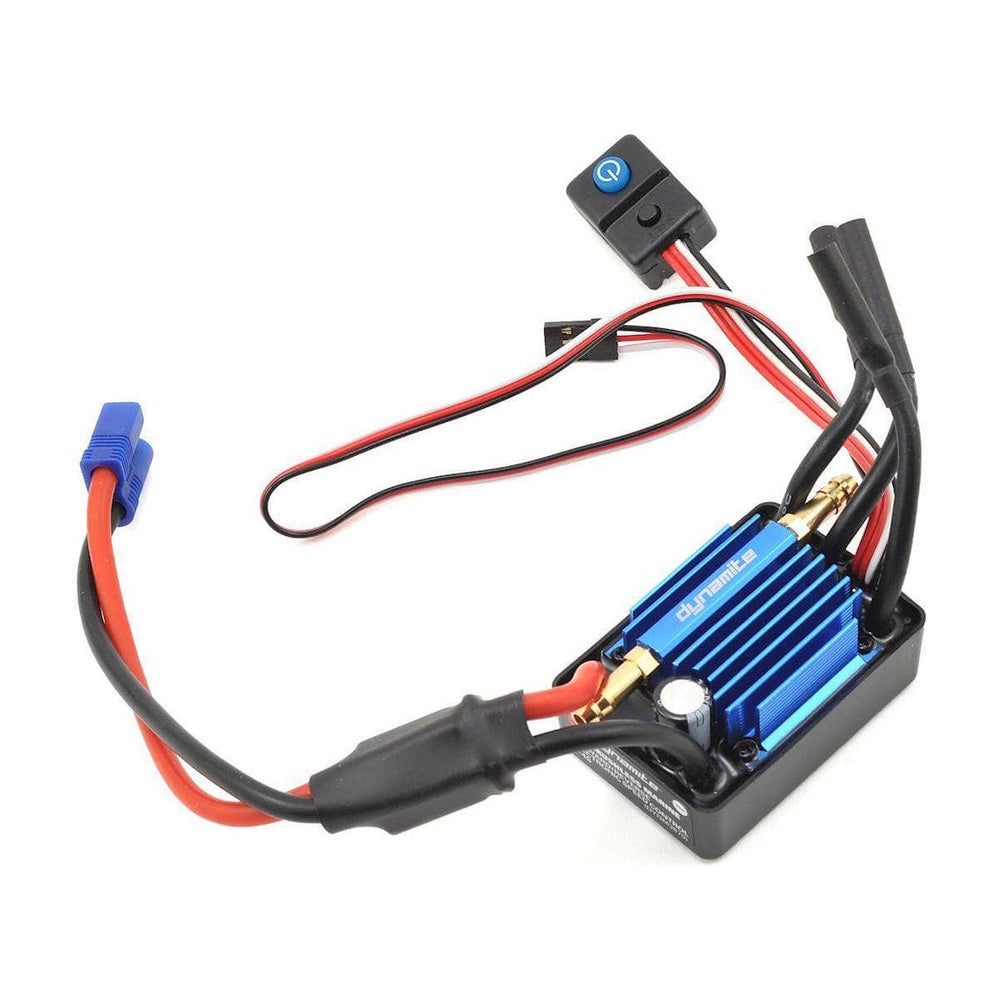 DYNM3870, Dynamite 90A Brushless Waterproof Marine ESC (2-4S)