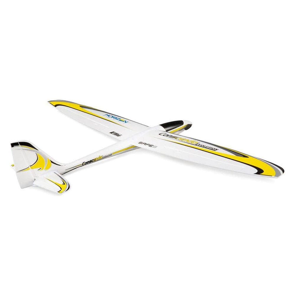 EFL01650, E-flite Conscendo Evolution 1.5m BNF Basic Powered Glider Airplane (1499mm) w/SAFE Select