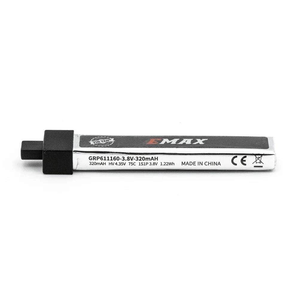 EMAX 320mAh 1S 75C 3.8V LiPo Battery - EM2.0