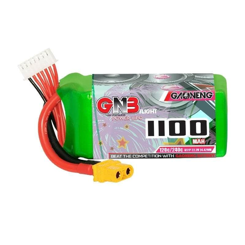 Gaoneng GNB 22.2V 6S 1100mAh 120C LiPo Battery - XT60