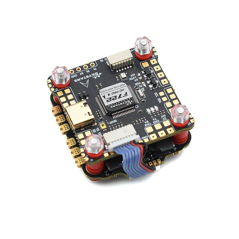 SkyStarsRC F722 HD PRO4 3-6S 30x30 Stack/Combo (F722 FC / KM60 AM-32 32Bit 60A 4in1 ESC) - MPU6000