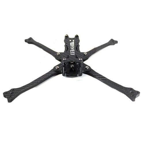 FIVE33 Frame With 3D Prints - Black / SPLT FIVE33 Switchback HD 5" Racing Frame Kit - Choose Your Version