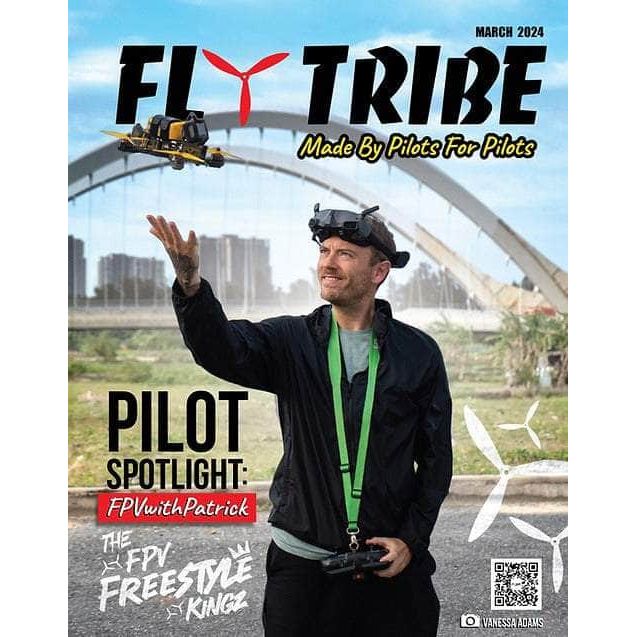 FLY TRIBE MAGAZINE Swag Fly Tribe Magazine Physical Copy 2024 - March Edition