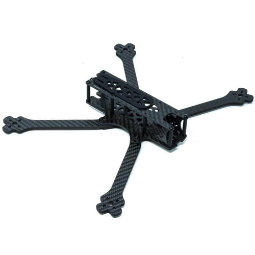 FLYFISH CARBON Frame RDQ Source One V3 Long Range 7" Frame Kit - 6mm V0.2 DeadCat Arms