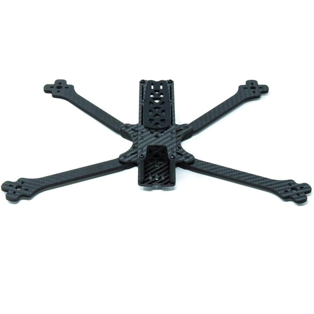 FLYFISH CARBON Frame RDQ Source One V3 Long Range 7" Frame Kit - 6mm V0.2 DeadCat Arms