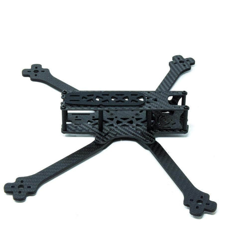 FLYFISH CARBON Frame RDQ Source One V3 Long Range 7" Frame Kit - 6mm V0.2 DeadCat Arms